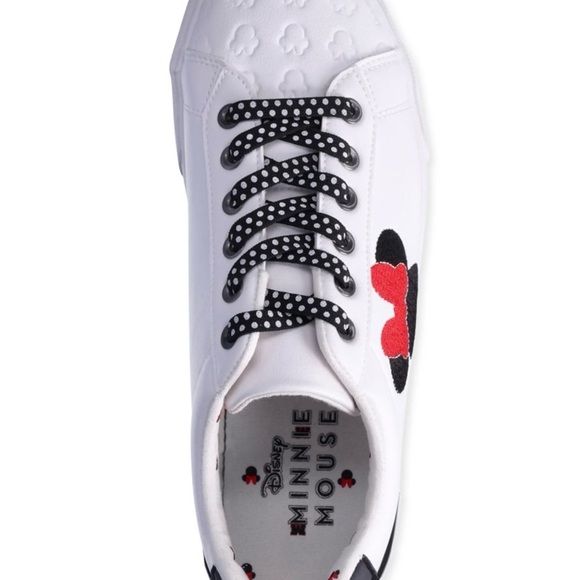 Disney Minnie Mouse Women's Low-top Court Sneakers. NWT - Picture 3 of 7
